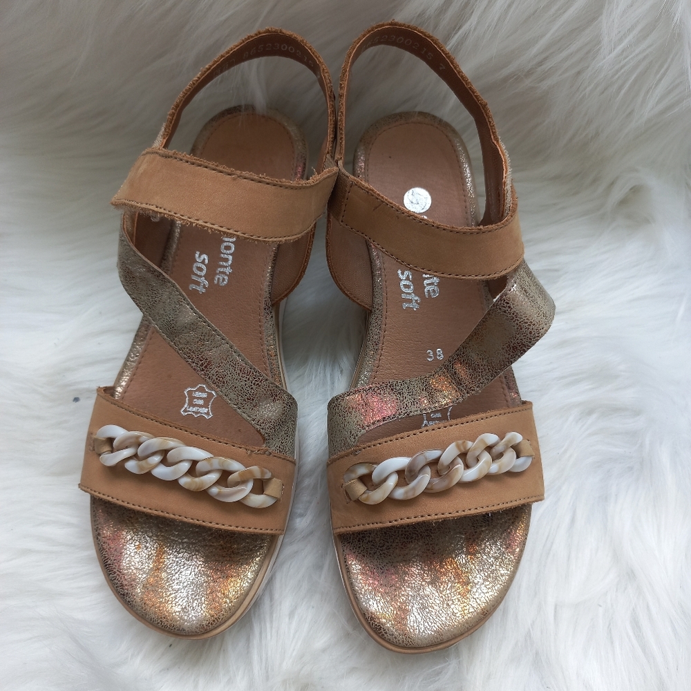 Remonte Women's Tan Sandals Size 38 EU - Picture 3 of 17